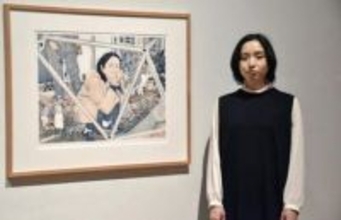事件を見つめ、石版画に　法廷画家、独自の創作活動