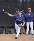 「大リーグ、今井は初日にブルペン　バッテリー始動、菊池らも」の画像1