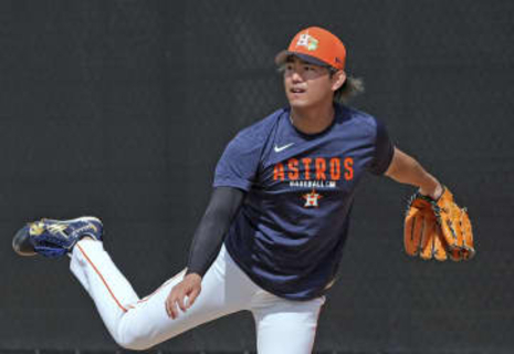 アストロズ今井、ブルペン15球　佐々木は守備練、MLBキャンプ