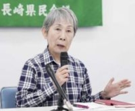 長崎被爆者らNPT会議から帰国　核廃絶願い、合意文書を