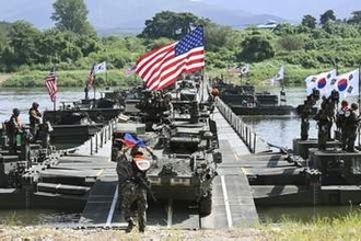 米韓が定例軍事演習を開始　北朝鮮反発、対抗措置も