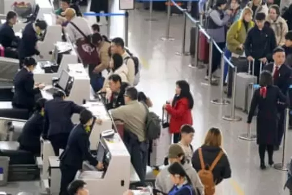 中国、日本便49％減　春節輸送態勢の第1週