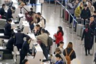 中国、日本便49％減　春節輸送態勢の第1週