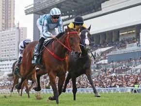 マスカレードボールは2着　香港競馬のG1レース