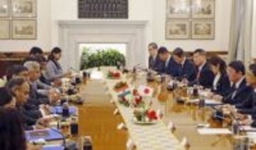 対中念頭に威圧的措置懸念　日印外相、経済安保で協力