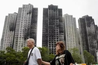 168人死亡香港火災、7人起訴　補修会社幹部ら過失致死罪
