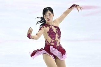 中井亜美が女子SP首位　フィギュアスケートの東京選手権