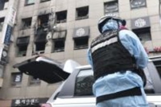 ソウルで火災、日本人女性が重体　中心部、ビル内のカプセルホテル