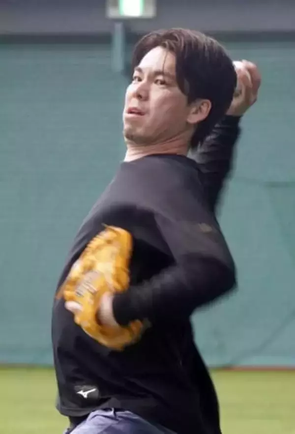 楽天・前田健「いつもより新鮮」　11年ぶり日本復帰、沖縄で練習