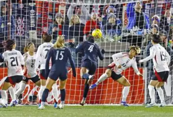 なでしこ、米国に0―3で完敗　サッカー女子国際親善試合
