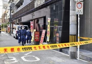 大阪ホテル女性遺体、男逮捕　知人か「首を絞めて殺した」