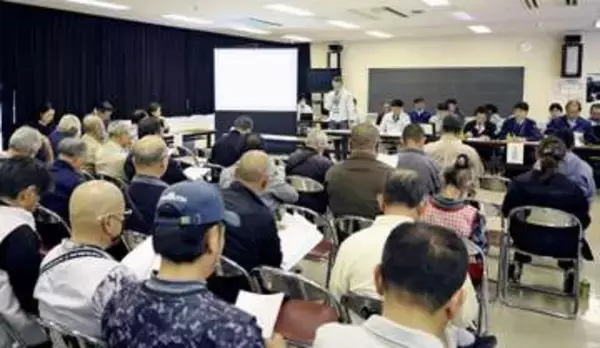 印旛沼決壊、被災農家に説明会　千葉県成田市、外来水草対策も