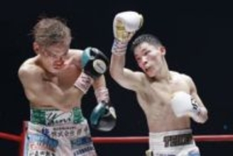 松本流星、判定で初防衛　WBAミニマム級、トリプル戦