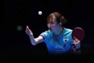 早田ひな、37歳差対決に完勝　世界卓球団体戦