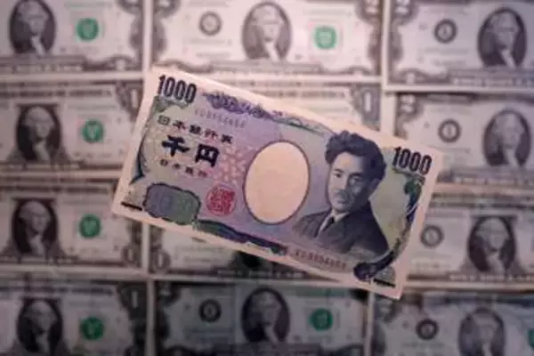 東京円、一時163円42銭　39年8カ月ぶりの円安水準