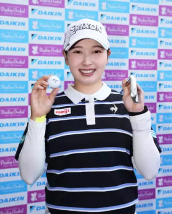 小祝さくら、エースで一気に浮上　女子ゴルフ開幕戦第2日
