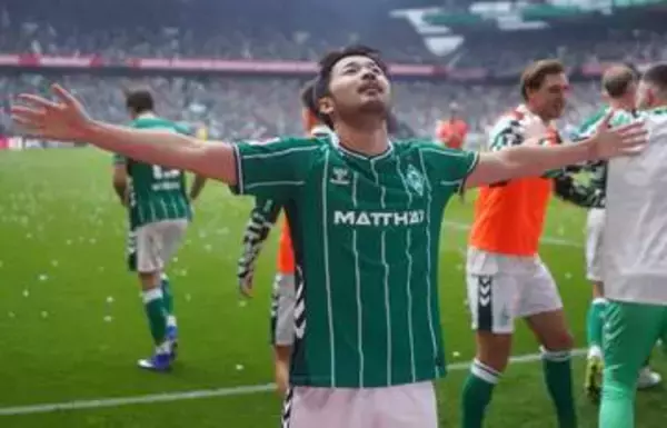 ブレーメンの菅原がアシスト　サッカーのドイツ1部