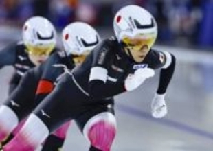 日本女子、団体3位で2連勝逃す　スピードスケートW杯、森重4位