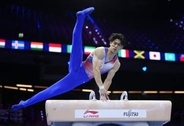 世界体操、日本が予選暫定首位　男子団体4班終了