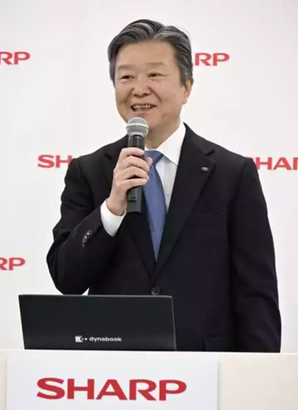「「新たな成長ステージに」　シャープ新社長の河村氏」の画像
