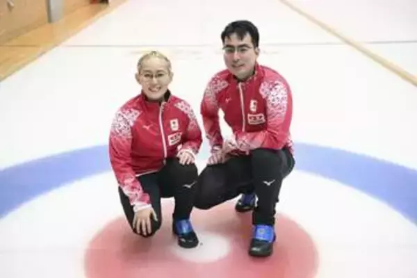 小穴「優勝したい」　カーリング混合世界選手権