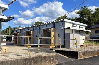 地震後初の仮設住宅完成　熊本、9月5日から入居