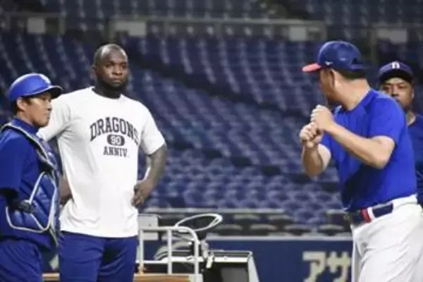 「不振の中日・サノーが休日返上　チーム3連敗「練習しかない」」の画像