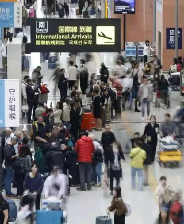 関空、4月国際線13％減　205万人、中国は6割減