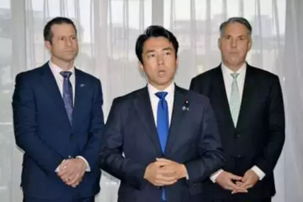 日豪NZ、護衛艦輸出で連携　小泉防衛相、協定締結検討を表明