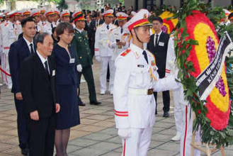 国葬始まる