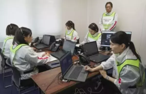 安否電話対応の手順確認、徳島　民間委託へ災害訓練