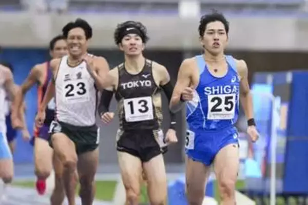 落合が陸上800メートル優勝　国民スポーツ大会