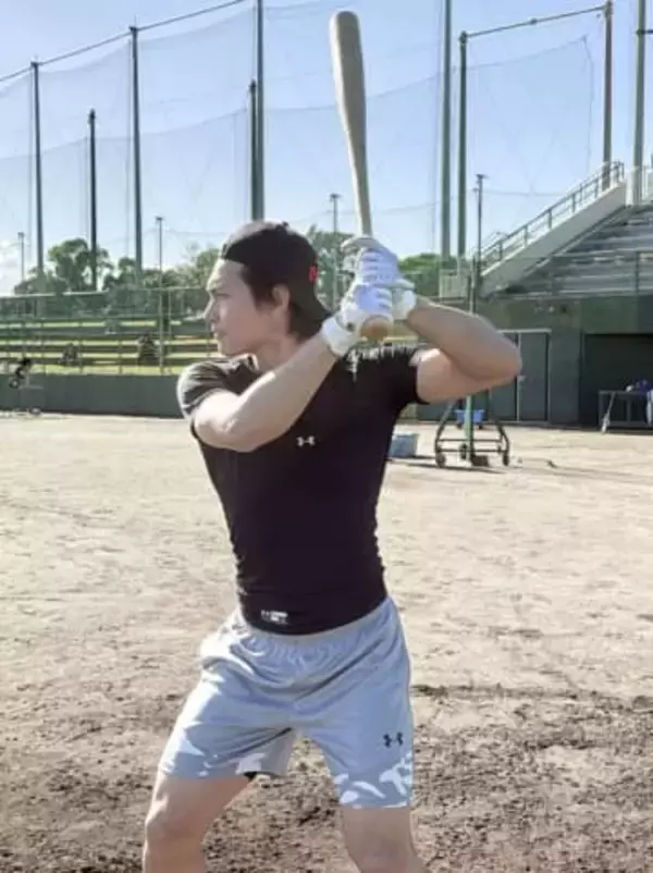 ロッテ藤原、首位打者へ意欲　プロ8年目、練習公開