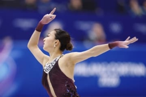 坂本花織「銀」、中井亜美「銅」　フィギュアスケート・19日