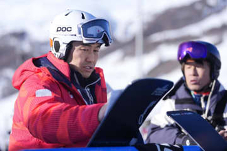 斯波正樹、失格に困惑隠せず　スノボ男子パラレル大回転予選