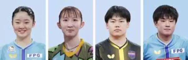 張本兄妹や早田ら10人　卓球、アジア大会代表