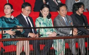 紀子さま、ミュージカル鑑賞　日越恋物語「アニオー姫」