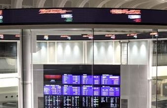 東証、午前終値は6万4823円　原油価格一服を好感