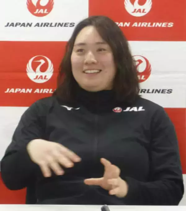 北口榛花「さらに成長したい」　世界記録保持者と合宿へ