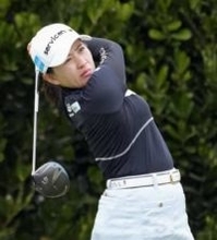 永井花奈が67で単独首位発進　女子ゴルフ開幕戦第1日