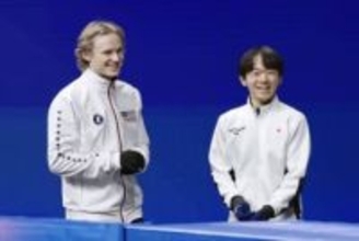 SP2位の鍵山、フリーへ順調　9位の佐藤は4回転フリップ示唆