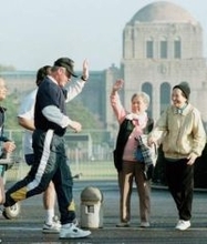 ＜あのころ＞米大統領が都心ジョギング　30年前の4月17日