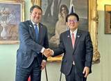 「最長つり橋建設で伊と協力　国交相、日本の技術活用」の画像1