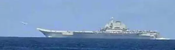 中国空母で発着艦170回　太平洋上、防衛省が公表