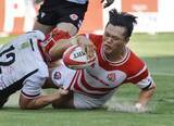 「日本、カナダに57―12で快勝　ラグビーのテストマッチ」の画像1