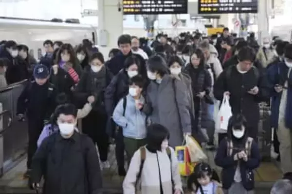 年末年始のJR6社の利用は最多　1991年度以降、旅行需要高く