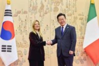 半導体やAIで協力拡大　韓国大統領と伊首相会談