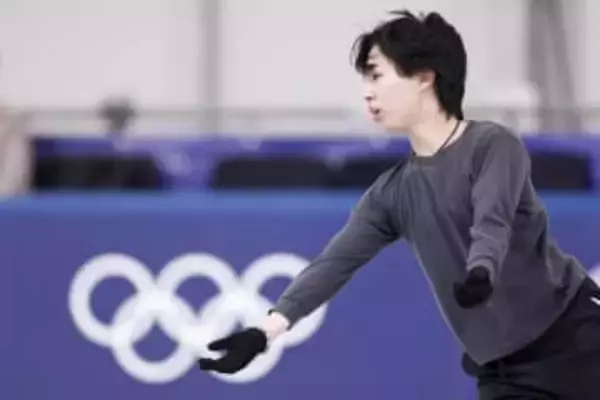 三浦佳生、4回転ループ好調　初練習のフィギュア男子