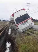 妊婦を救急搬送中に脱輪、流産　18分遅延、群馬・太田消防