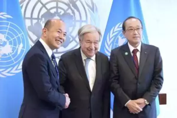 被爆地市長が国連総長と面会　NPT会議に危機感共有